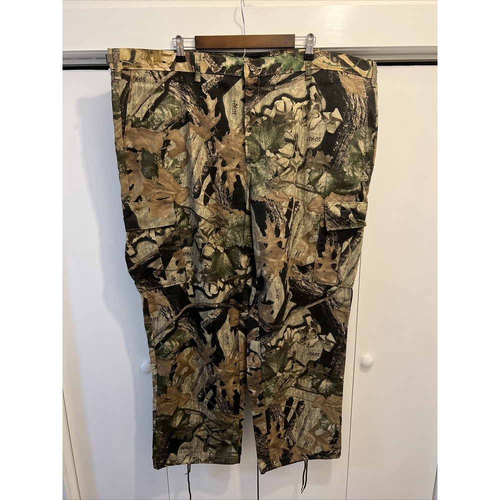 VTG Ideal Photo Stalk Mens Hunting Pants Sz XXXL 50x32 Made in USA RARE PATTERN‎
